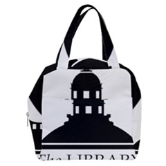 Logo Of Library Of Congress Boxy Hand Bag by abbeyz71