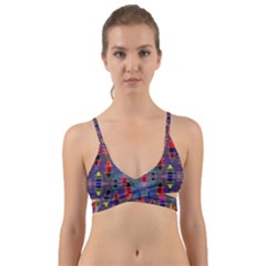 Colorful 63 Wrap Around Bikini Top by ArtworkByPatrick