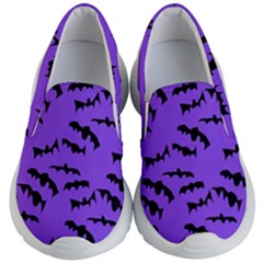 Bats Pattern Kids  Lightweight Slip Ons