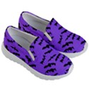 Bats pattern Kids  Lightweight Slip Ons View3