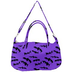 Bats Pattern Removal Strap Handbag by bloomingvinedesign