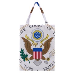 Seal Of Supreme Court Of United States Classic Tote Bag by abbeyz71