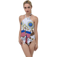 Seal Of Supreme Court Of United States Go With The Flow One Piece Swimsuit by abbeyz71