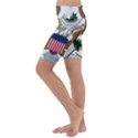 Seal of United States District Court for District of Arizona Kids  Lightweight Velour Cropped Yoga Leggings View2