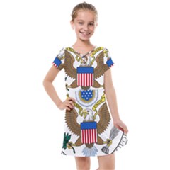 Seal Of United States District Court For Northern District Of California Kids  Cross Web Dress by abbeyz71