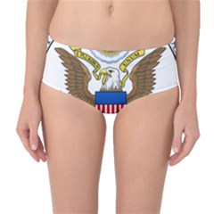Seal Of United States District Court For Northern District Of California Mid-waist Bikini Bottoms