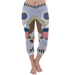 Seal Of United States District Court For Eastern District Of Missouri Capri Winter Leggings  by abbeyz71