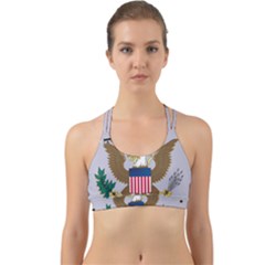 Seal Of United States District Court For Eastern District Of Missouri Back Web Sports Bra by abbeyz71