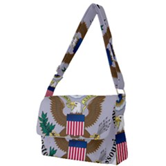 Seal of United States District Court for Eastern District of Missouri Full Print Messenger Bag