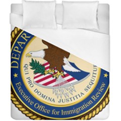 Seal Of Executive Office For Immigration Review Duvet Cover (california King Size) by abbeyz71