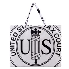 Seal Of United States Tax Court Zipper Large Tote Bag by abbeyz71