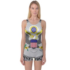 Seal Of United States Court Of Appeals For First Circuit One Piece Boyleg Swimsuit by abbeyz71