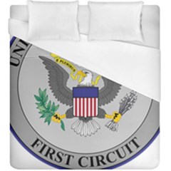 Seal Of United States Court Of Appeals For First Circuit Duvet Cover (king Size) by abbeyz71