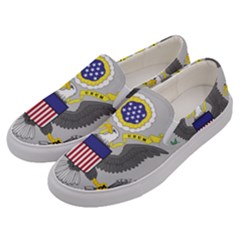 Seal Of United States Court Of Appeals For First Circuit Men s Canvas Slip Ons by abbeyz71