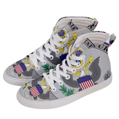 Seal Of United States Court Of Appeals For First Circuit Men s Hi-top Skate Sneakers by abbeyz71