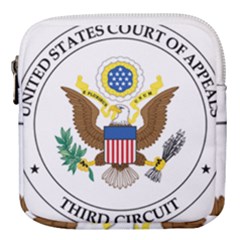 Seal Of United States Court Of Appeals For Third Circuit Mini Square Pouch by abbeyz71