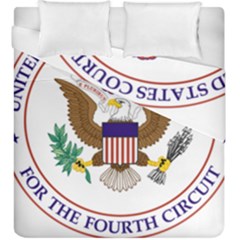 Seal Of United States Court Of Appeals For Fourth Circuit Duvet Cover Double Side (king Size) by abbeyz71