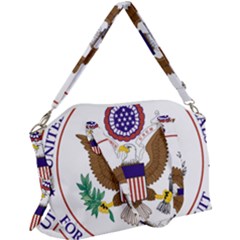 Seal Of United States Court Of Appeals For Fourth Circuit Canvas Crossbody Bag by abbeyz71