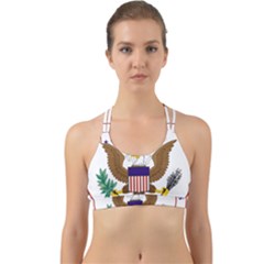 Seal Of United States Court Of Appeals For Fourth Circuit Back Web Sports Bra by abbeyz71