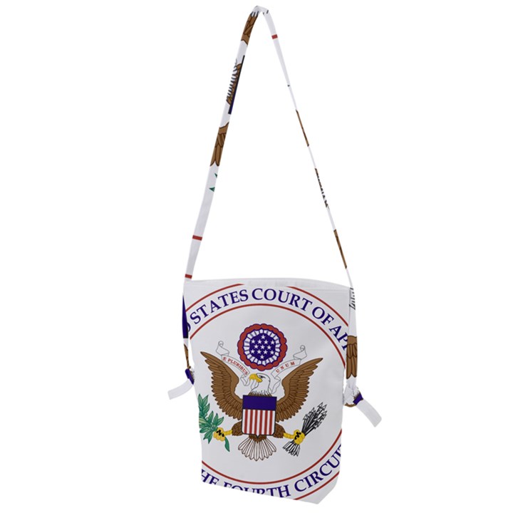 Seal of United States Court of Appeals for Fourth Circuit Folding Shoulder Bag
