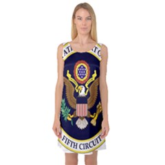 Seal Of United States Court Of Appeals For Fifth Circuit Sleeveless Satin Nightdress by abbeyz71