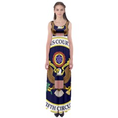 Seal Of United States Court Of Appeals For Fifth Circuit Empire Waist Maxi Dress by abbeyz71