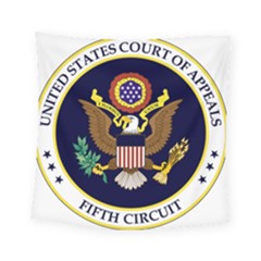 Seal Of United States Court Of Appeals For Fifth Circuit Square Tapestry (small) by abbeyz71