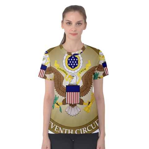 Seal Of United States Court Of Appeals For Seventh Circuit Women s Cotton Tee by abbeyz71