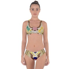 Seal Of United States Court Of Appeals For Seventh Circuit Criss Cross Bikini Set by abbeyz71