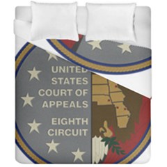 Seal Of United States Court Of Appeals For Eighth Circuit Duvet Cover Double Side (california King Size) by abbeyz71