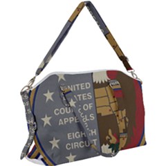 Seal Of United States Court Of Appeals For Eighth Circuit Canvas Crossbody Bag by abbeyz71