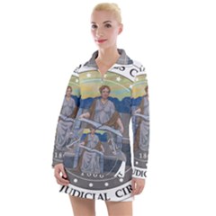 Seal of United States Court of Appeals for Ninth Circuit  Women s Long Sleeve Casual Dress