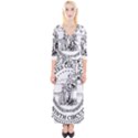 Seal of United States Court of Appeals for Ninth Circuit Quarter Sleeve Wrap Maxi Dress View1