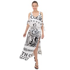 Seal Of United States Court Of Appeals For Ninth Circuit Maxi Chiffon Cover Up Dress by abbeyz71