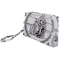 Seal Of United States Court Of Appeals For Ninth Circuit Wristlet Pouch Bag (small) by abbeyz71