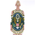 Seal of United States Court of Appeals for Federal Circuit Velvet Long Sleeve Shoulder Cutout Dress View2