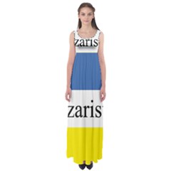 Flag Of Hazaristan Empire Waist Maxi Dress by abbeyz71