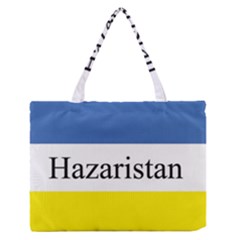 Flag Of Hazaristan Zipper Medium Tote Bag by abbeyz71
