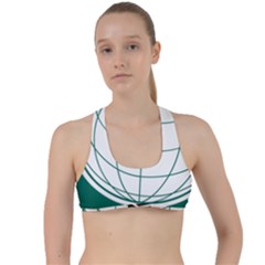 Flag Of The Organization Of Islamic Cooperation Criss Cross Racerback Sports Bra by abbeyz71