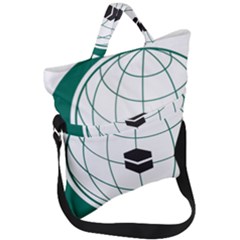 Flag Of The Organization Of Islamic Cooperation Fold Over Handle Tote Bag by abbeyz71