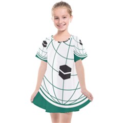 Flag Of The Organization Of Islamic Cooperation Kids  Smock Dress by abbeyz71