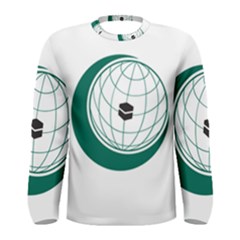 Flag Of The Organization Of Islamic Cooperation Men s Long Sleeve Tee by abbeyz71