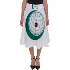 Flag Of The Organization Of Islamic Cooperation Perfect Length Midi Skirt by abbeyz71