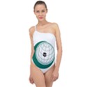Flag of the Organization of Islamic Cooperation Classic One Shoulder Swimsuit View1