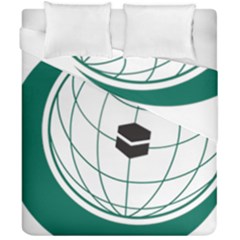 Emblem Of The Organization Of Islamic Cooperation Duvet Cover Double Side (california King Size) by abbeyz71