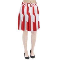 Logo Of Scottish Labour Party Pleated Skirt by abbeyz71