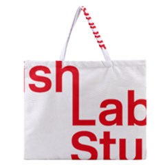 Logo Of Scottish Labour Students Zipper Large Tote Bag by abbeyz71