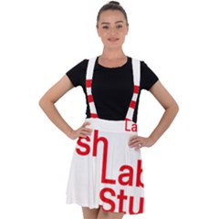 Logo Of Scottish Labour Students Velvet Suspender Skater Skirt by abbeyz71