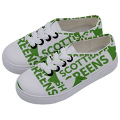 Logo Of Scottish Green Party Kids  Classic Low Top Sneakers by abbeyz71