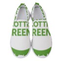 Logo of Scottish Green Party Women s Slip On Sneakers View1